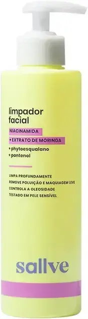 1. Limpador Facial 300Ml - Sallve