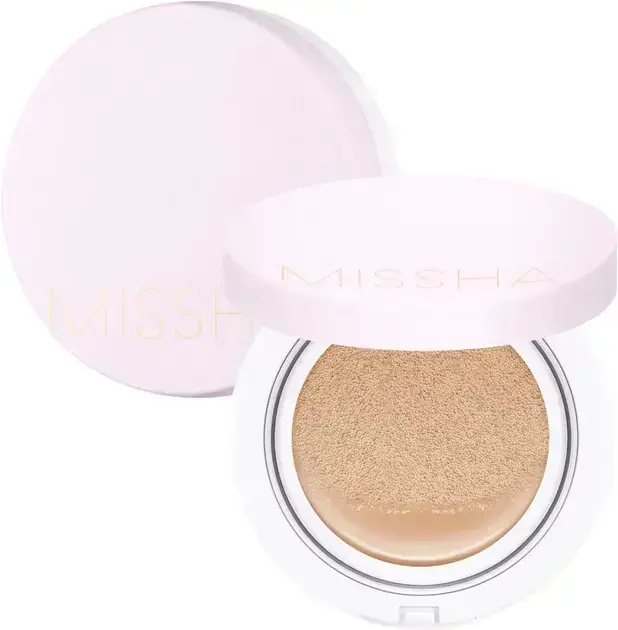 1. Missha M Magic Cushion FPS50 Nº 23 Natural Beige - Base Líquida