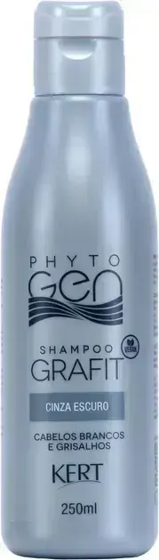 1. Shampoo Tonalizante Grafit Cinza Escuro - Phytogen