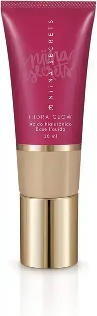 10. Base Líquida Niina Secrets Hidra Glow Cor 13 - Eudora