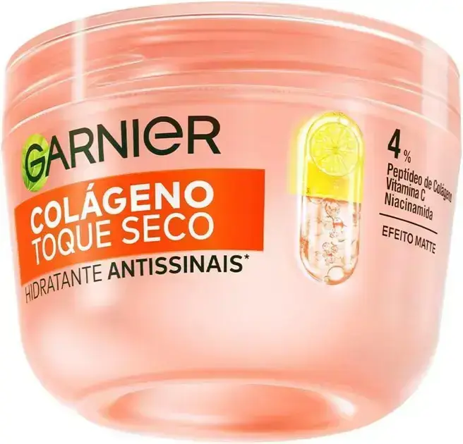 10. Hidratante Facial Toque Seco Antissinais 85g - Garnier