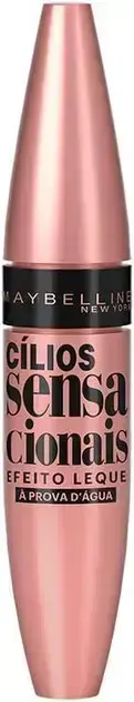 10. Máscara de Cílios Lash Sensational À Prova D'Água - Maybelline