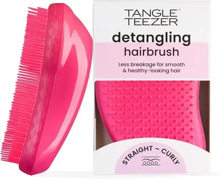 3. Escova Desembaraçadora The Original Pink Fizz - Tangle Teezer