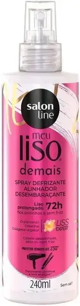 3. Spray Defrizante Protetor Térmico - Salon Line