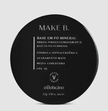 4. Base em Pó Mineral Cor 20 - O Boticário