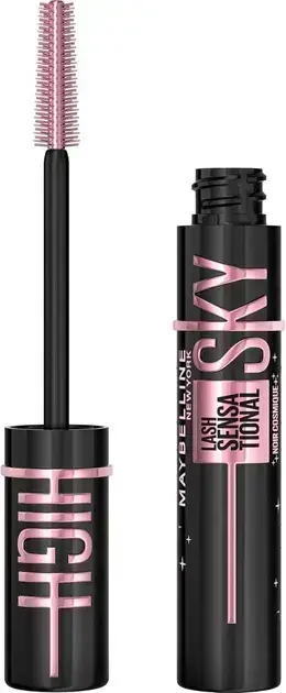 4. Máscara de Cílios Lash Sensational Sky High Cosmic Black - Maybelline