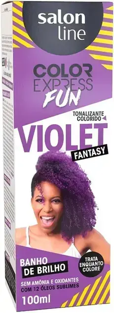 5. Kit Color Express Fun Violet Fantasy - Salon Line