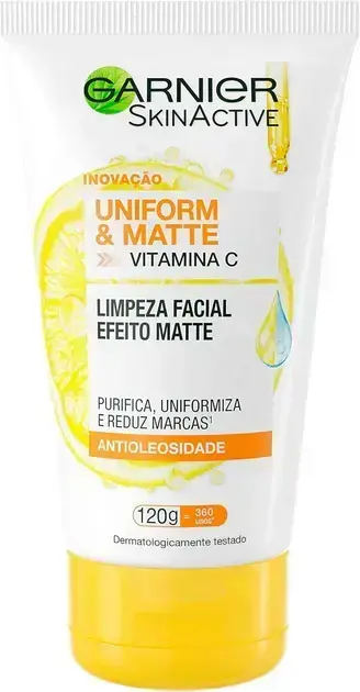 5. Limpeza Facial Garnier Uniform & Matte - Garnier