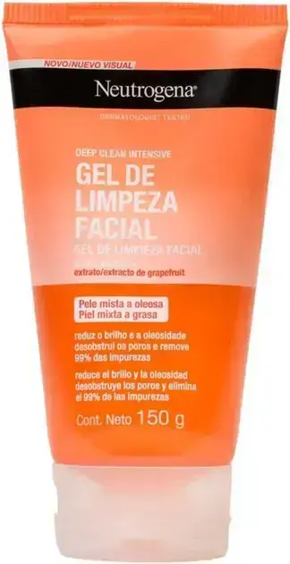 7. Gel de Limpeza Facial Deep Clean - Neutrogena