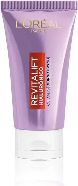 10. Creme Facial Anti-idade Revitalift Hialurônico Diurno FPS 20 - L'Oréal Paris