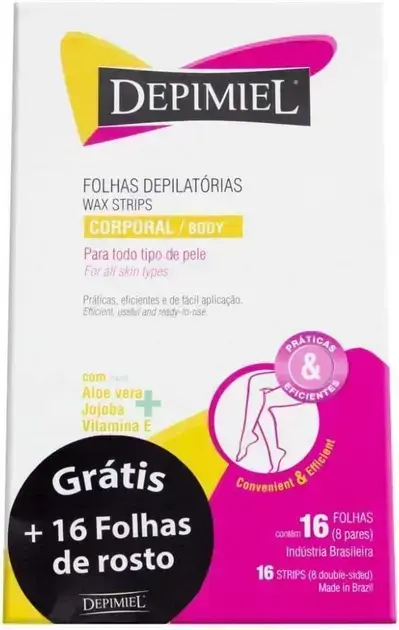 10. Folha Pronta Corporal 16 folhas - DEPIMIEL