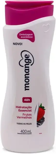 10. Hidratante Desodorante Frutas Vermelhas 400ml - Monange