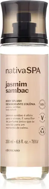 2. Body Splash Colônia Nativa SPA Jasmim Sambac - O Boticário