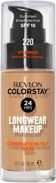 5. Base Líquida Colorstay Comb/Oily Skin Natural Beige - Revlon