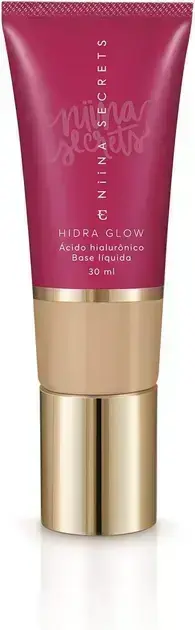 5. Base Líquida Niina Secrets Hidra Glow Cor 10 - Eudora