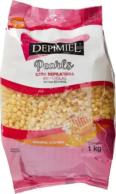 6. Cera DEO Natural em Pérolas 1000g - DEPIMIEL