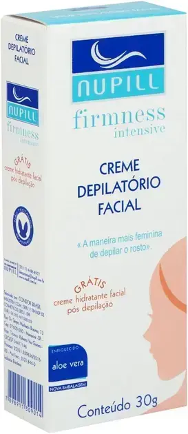 6. Creme Depilatório Facial 30g - Nupill