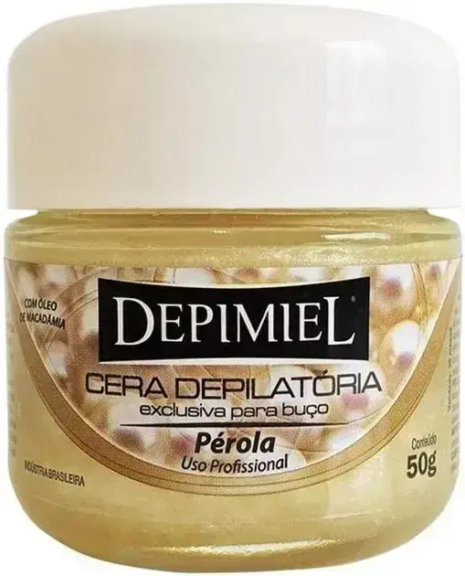 9. Cera Perola para Buço 50g - DEPIMIEL