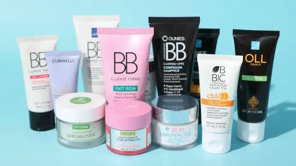 Melhor BB Cream e CC Cream: os 10 melhores em 2025 Melhor BB Cream e CC Cream: As 10 Melhores Opções em 2025