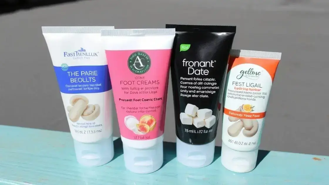 Melhor Creme Para os Pés: os 7 melhores em 2025 Melhor Creme para os Pés: 7 Opções Imperdíveis em 2025